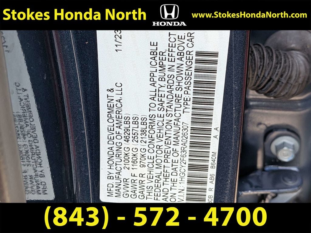 2024 Honda Accord Hybrid EX-L