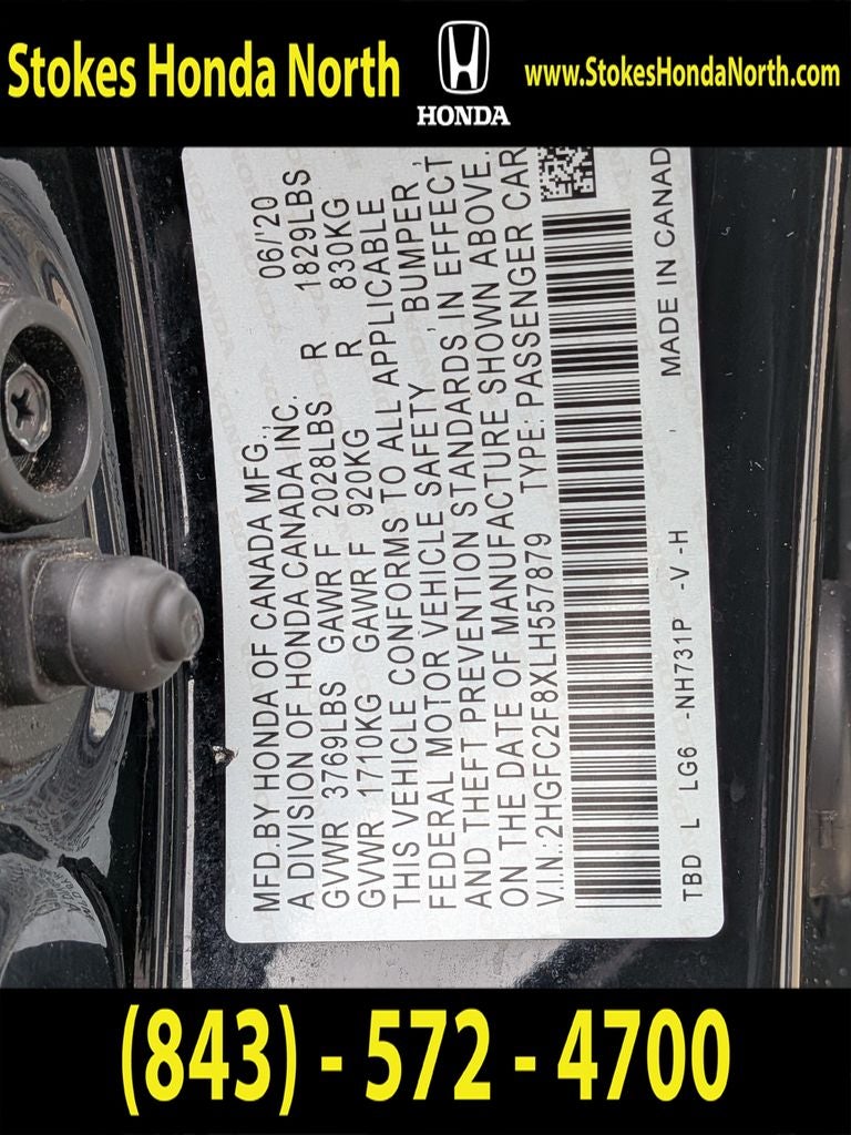 2020 Honda Civic Sport