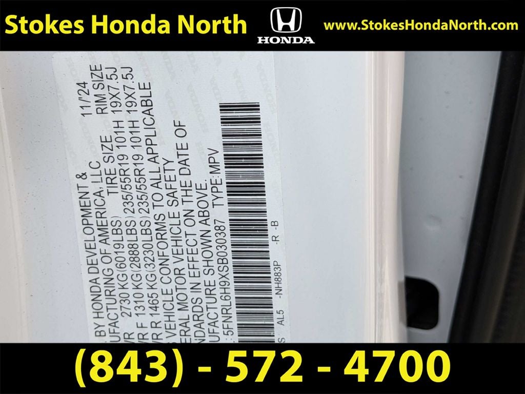 2025 Honda Odyssey Elite