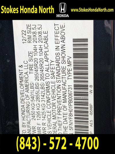 2023 Honda Passport Elite