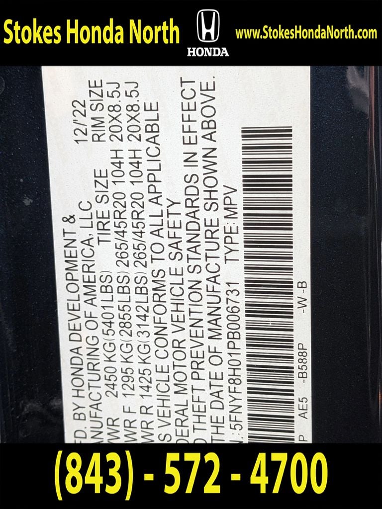 2023 Honda Passport Elite