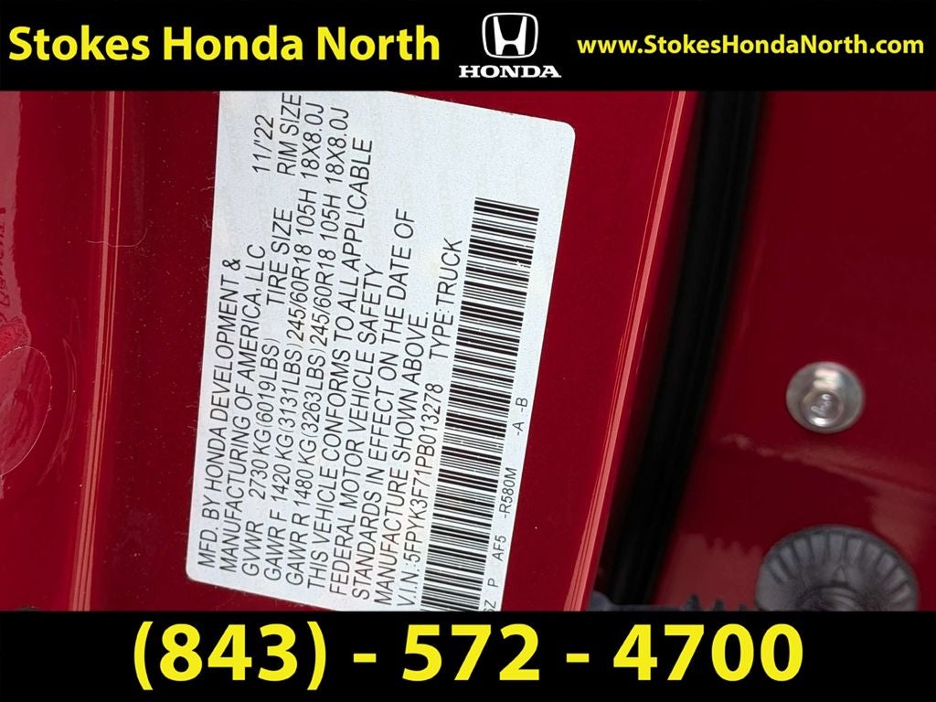 2023 Honda Ridgeline RTL-E