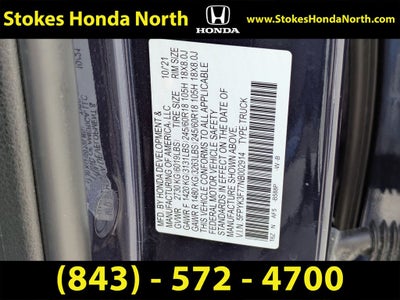 2022 Honda Ridgeline RTL-E