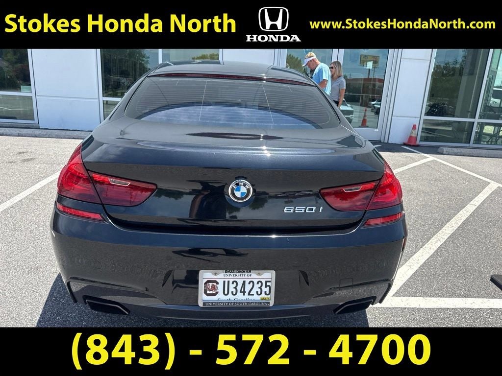 2015 BMW 6 Series 650i Gran Coupe