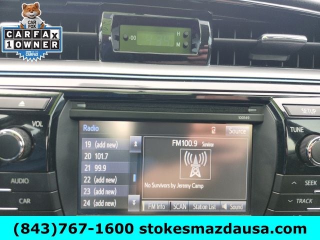 2015 Toyota Corolla S Plus