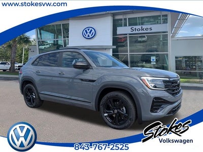 2026 Volkswagen Atlas Cross Sport 2.0T SEL R-Line Black