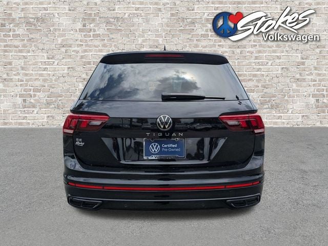 2022 Volkswagen Tiguan 2.0T SE R-Line Black
