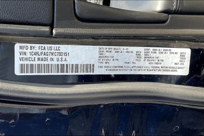2021 Jeep Grand Cherokee Laredo E