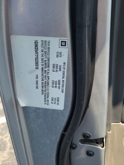 2000 Cadillac DeVille Base