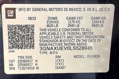 2020 Chevrolet Equinox LT