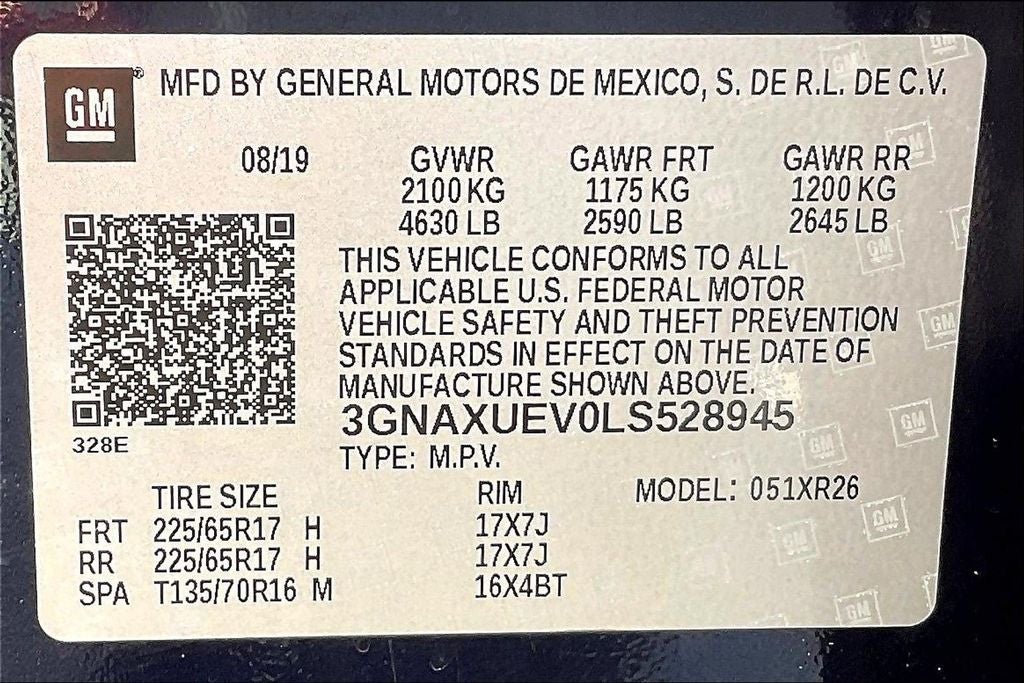 2020 Chevrolet Equinox LT