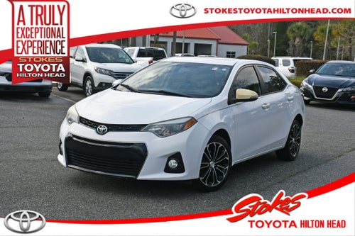 2015 Toyota Corolla S Plus