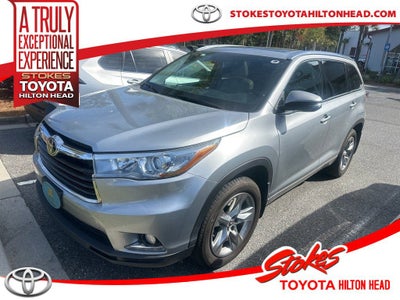 2016 Toyota Highlander Limited Platinum