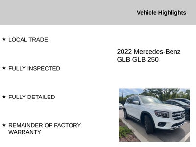 2022 Mercedes-Benz GLB GLB 250